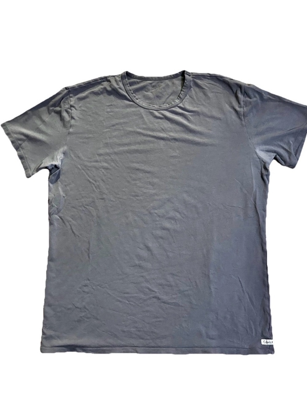 Calvin Klein Taupe Short Cotton long Sleeve Tee